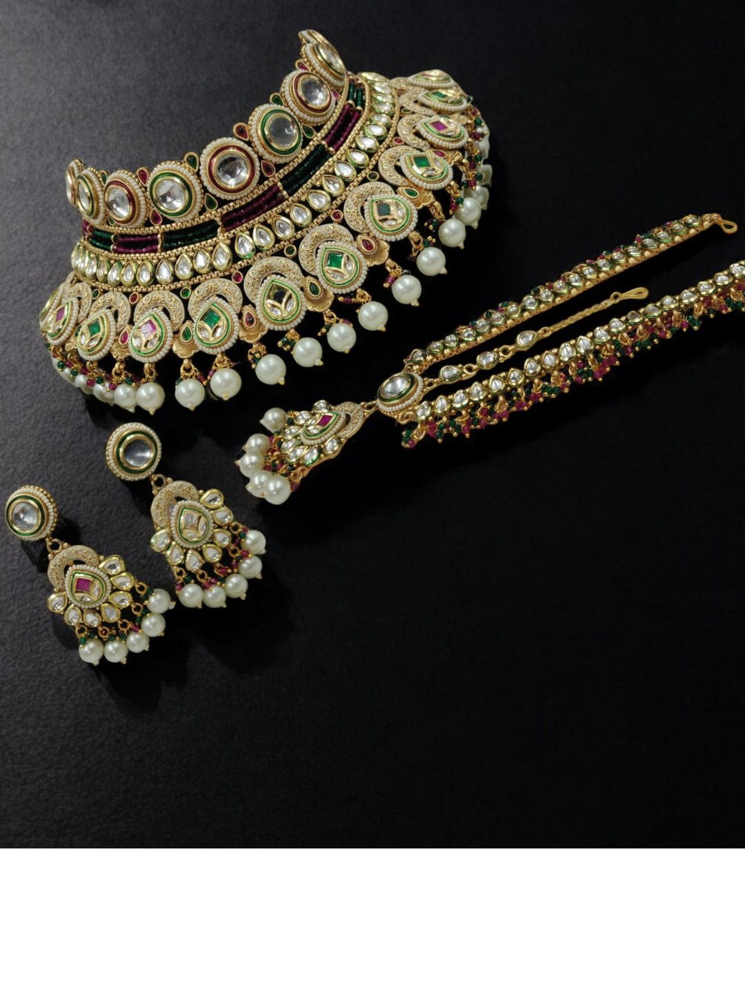Rajwadi Jewellery Set