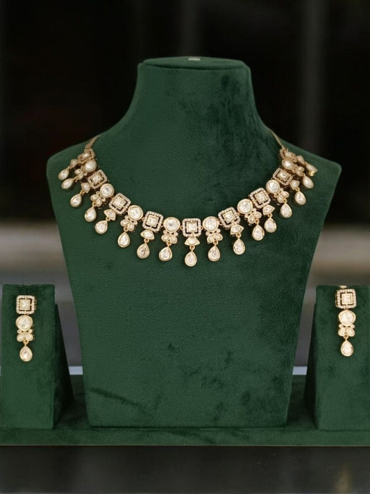 Moissanite Polki Jewellery