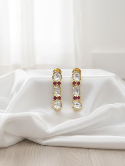 ANANYA REAL KUNDAN BRASS NECKLACE SET