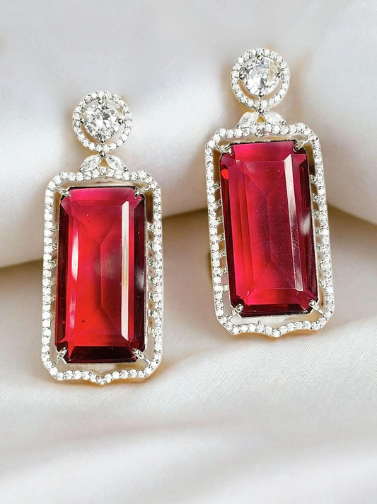 ZUYA RUBY EARRING
