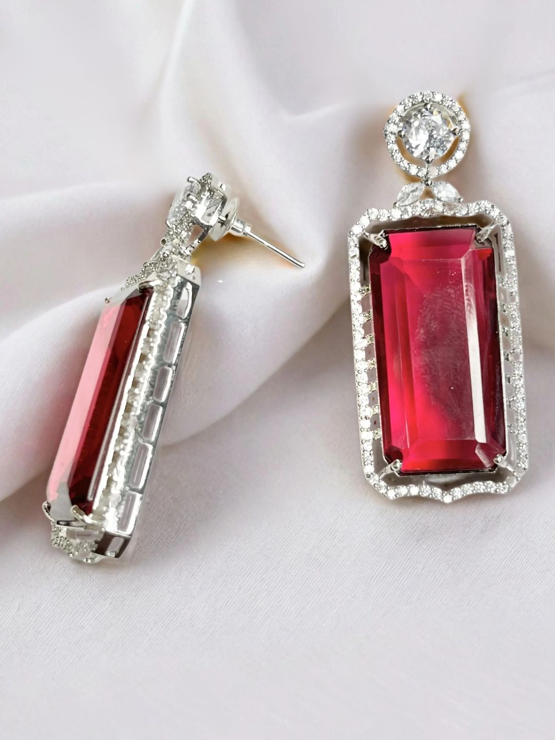 ZUYA RUBY EARRING