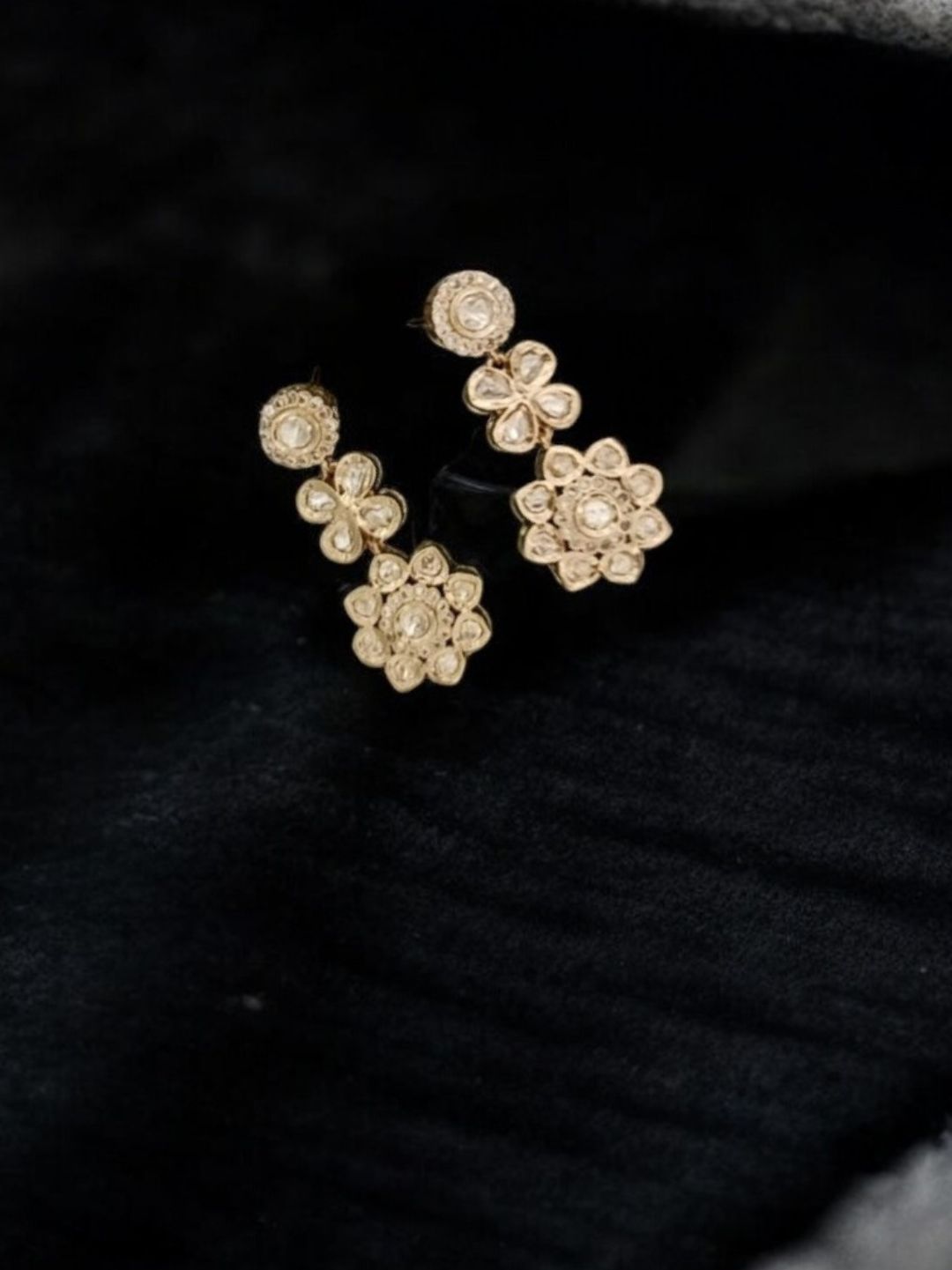 SHAHI MEHR MOISSANITE POLKI JEWELLERY SET