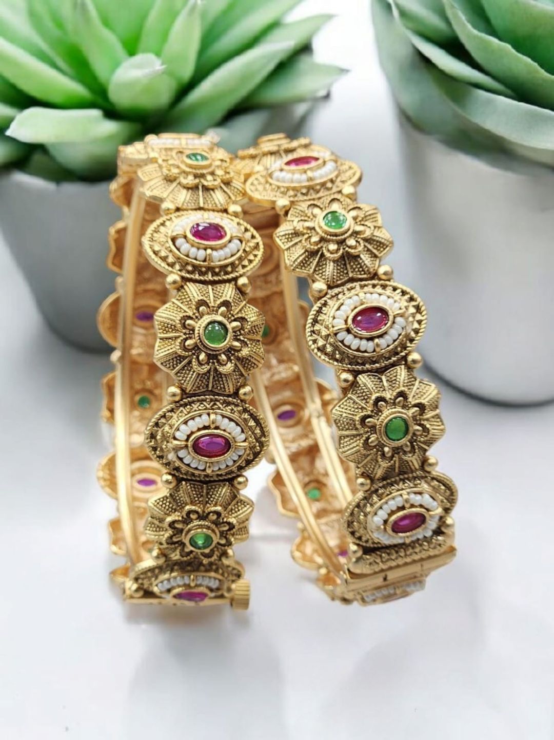 AMOGH MEENAKARI BANGLES