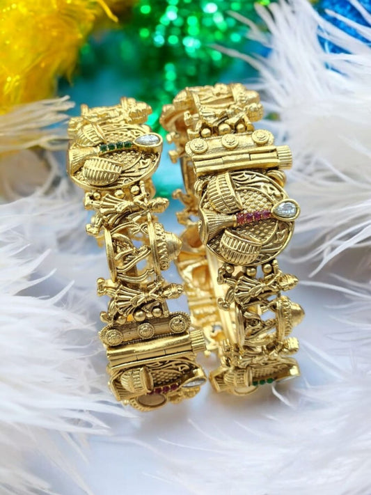 ROHINI PALKI GOLD BANGLES