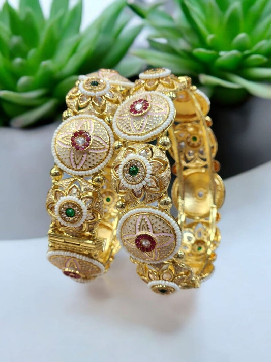 VAIDEHI RICH MEENAKARI BANGLES