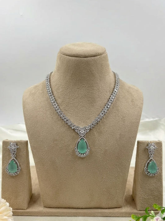 SAHIKA AMERICAN DIAMOND NECKLACE SET