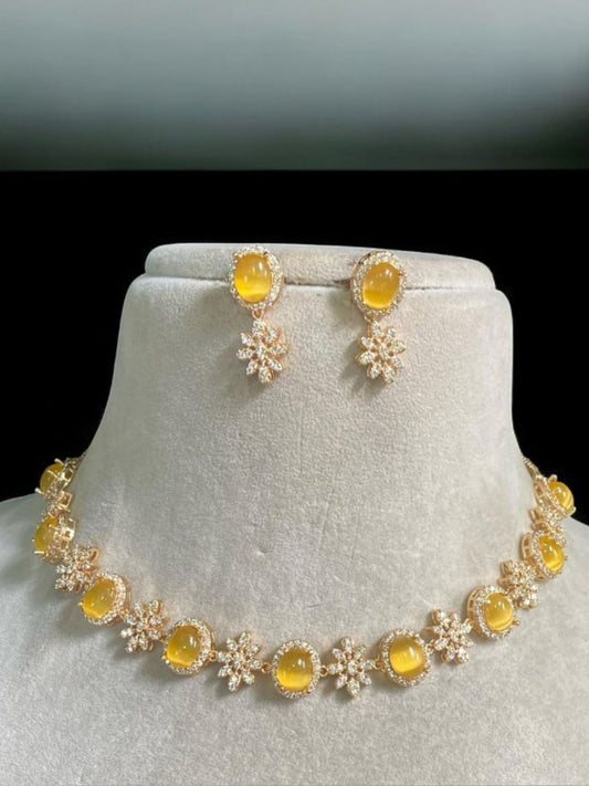 CHARUL ZIRCONIA JEWELLERY SET