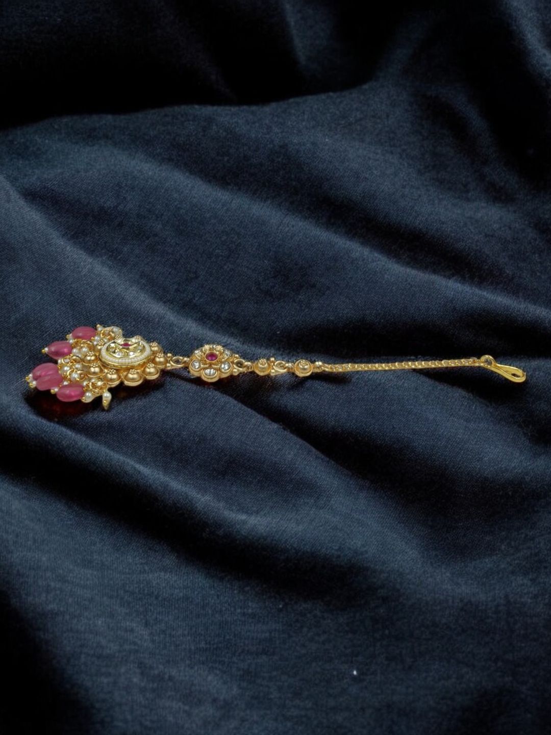 ROYAL RAJASTHANI POLKI KUNDAN JEWELLERY SET