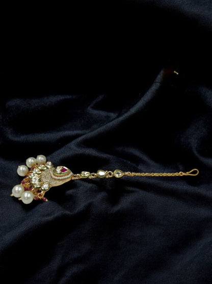PALACE COLLECTION POLKI RAJWADI JEWELLERY SET