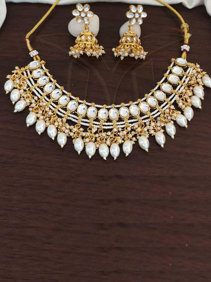 SUHANI WHITE NECKLACE SET