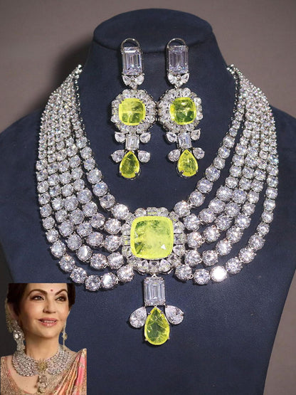 SARIKA ZIRCONIA JEWELLERY SET
