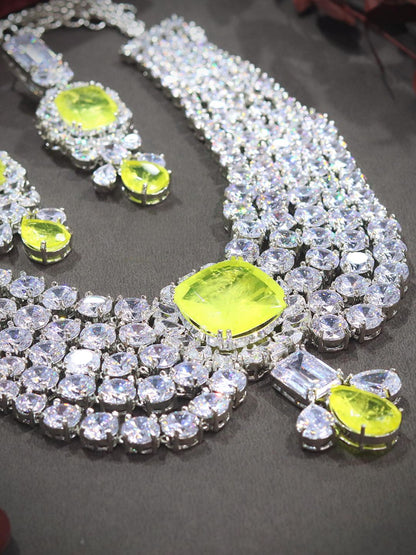 SARIKA ZIRCONIA JEWELLERY SET