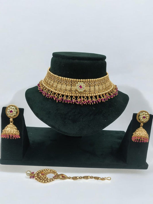 Rajwadi Jewellery Set