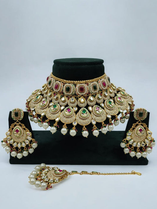 ROYAL LEGACY RAJWADI JEWELLERY SET