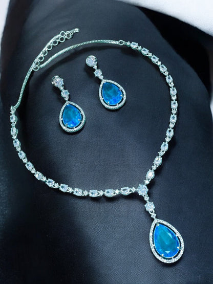 EMERI BLUE JEWELLERY SET