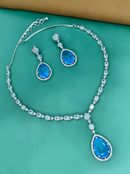 EMERI BLUE JEWELLERY SET