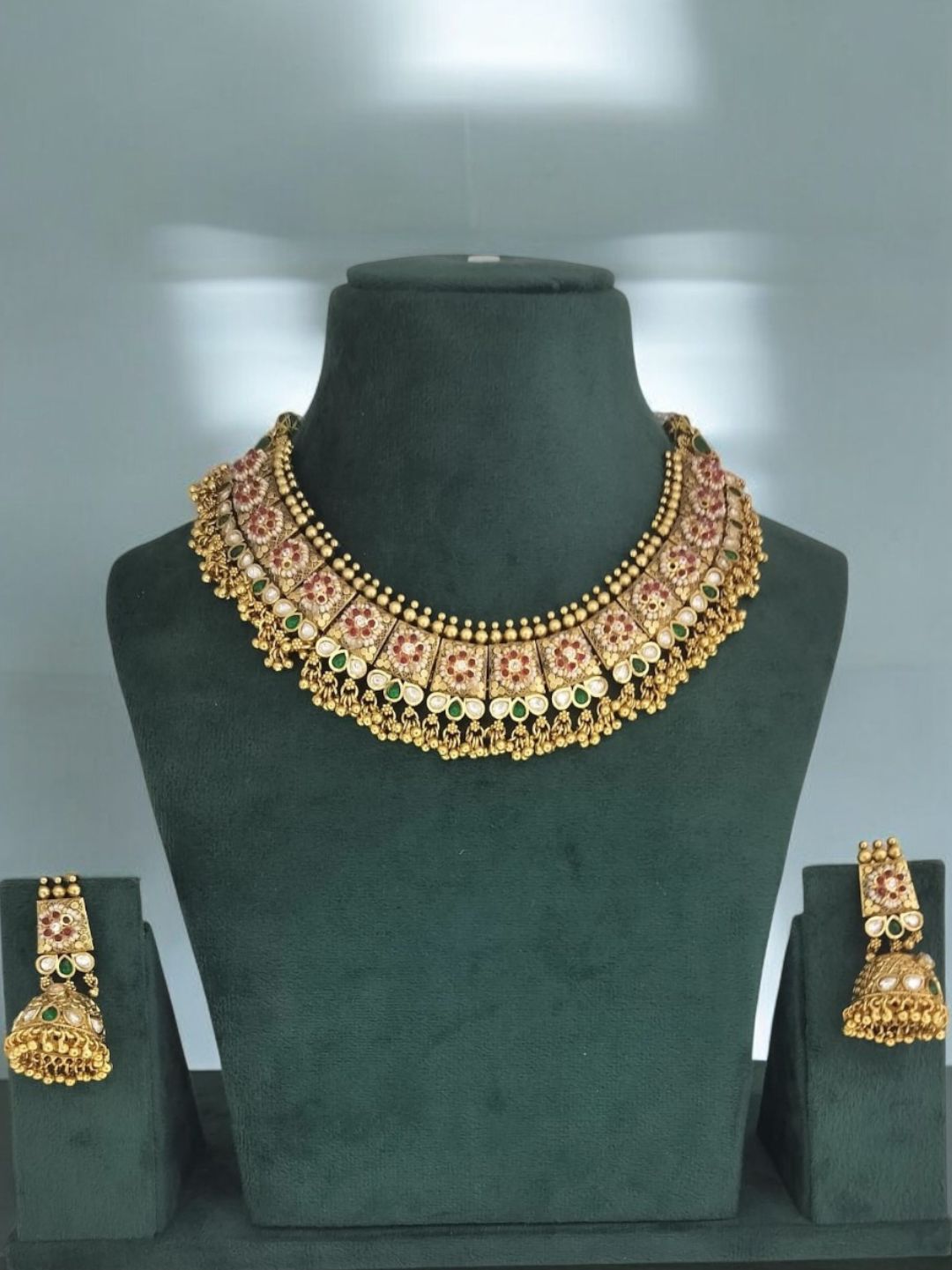 NIKITA RAJWADI JEWELLERY SET