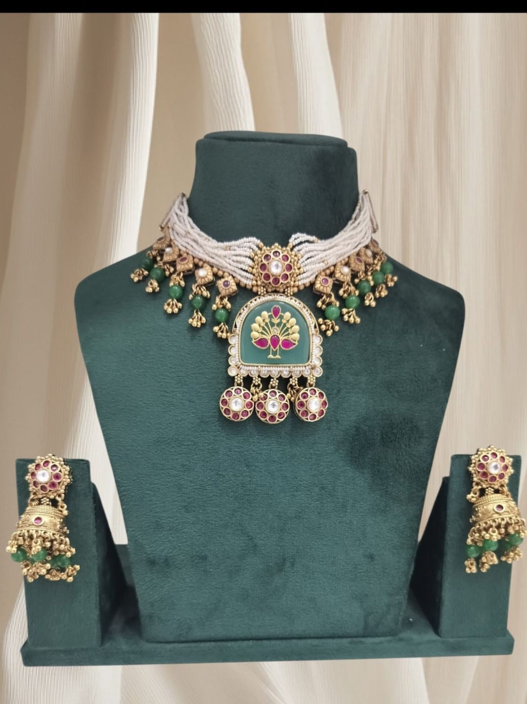 LYNETTE RAJWADI JEWELLERY SET