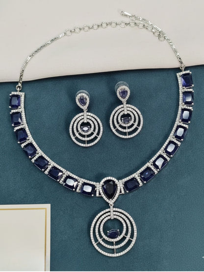 SUHANI AMERICAN DIAMOND NECKLACE SET