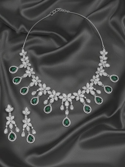 GREEN CELESTIAL JEWELLERY SET