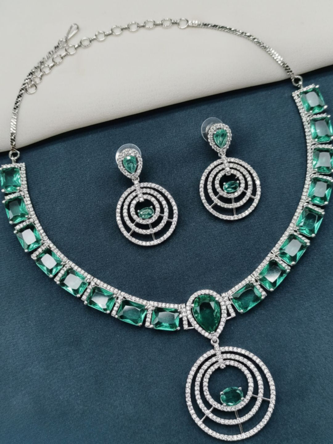 SUHANI AMERICAN DIAMOND NECKLACE SET