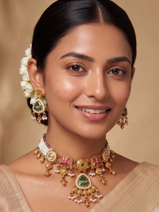 SAANVI HERITAGE NECKLACE SET