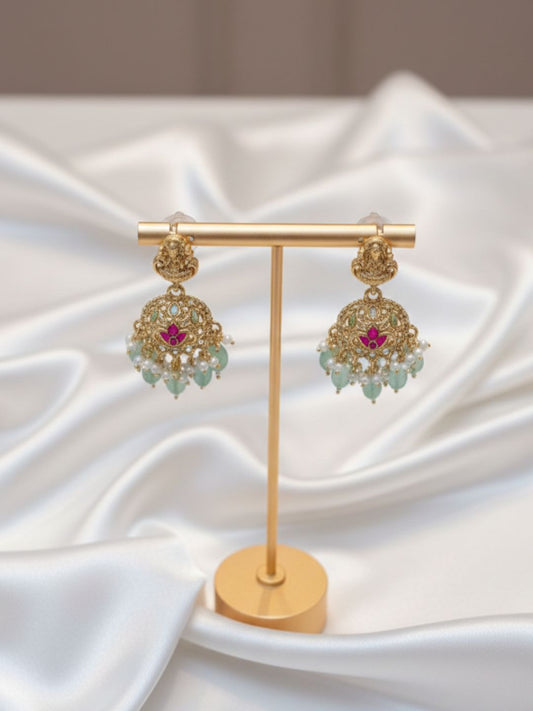 LALITHA BLUE LAKSHMI JEWELLERY SET