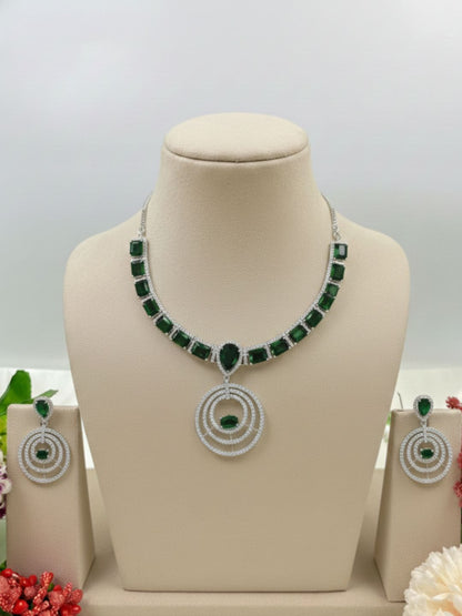 SUHANI AMERICAN DIAMOND NECKLACE SET