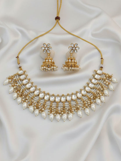 SUHANI WHITE NECKLACE SET