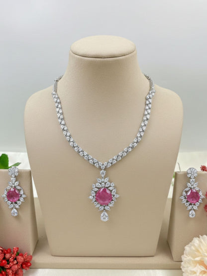 SHARIKA PINK JEWELLERY SET