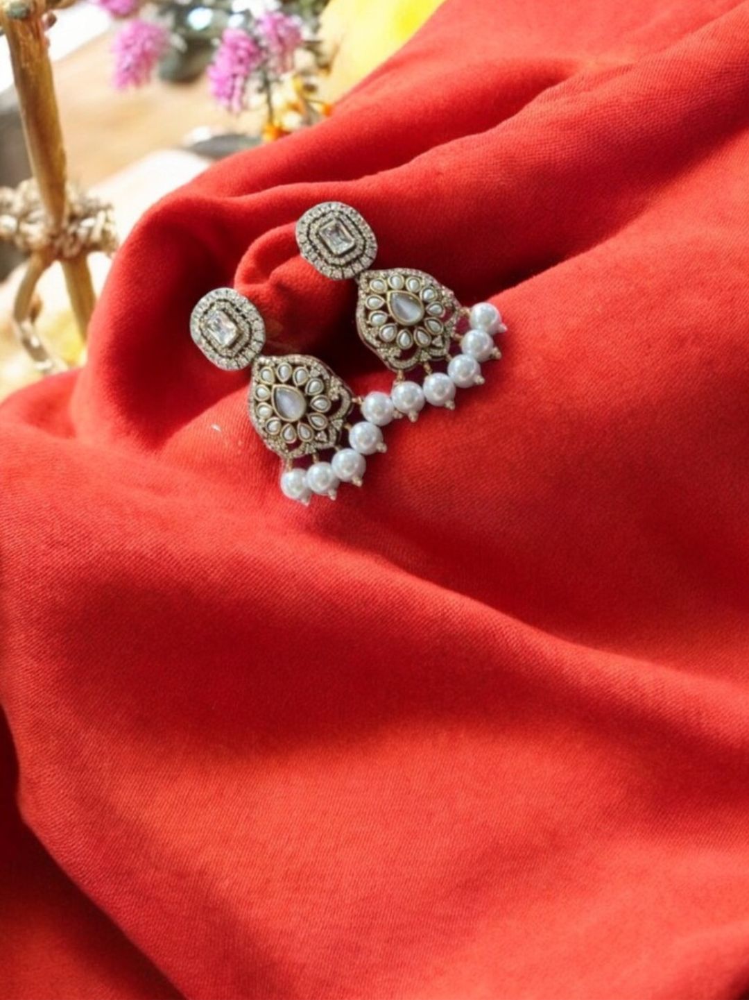 MAHARANI PEARL KUNDAN JEWELLERY SET