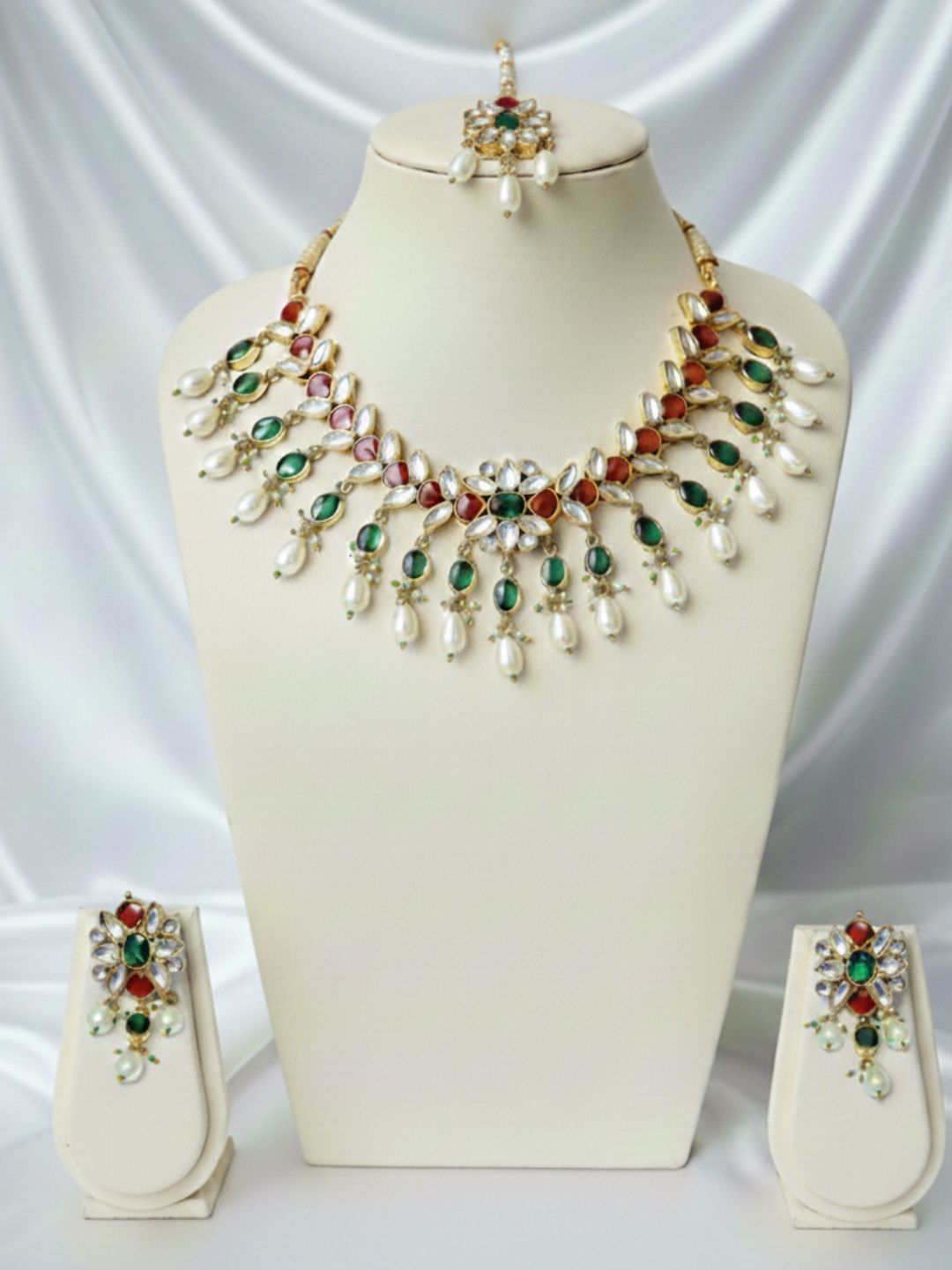 GEHANA MULTICOLOR JEWELLERY SET