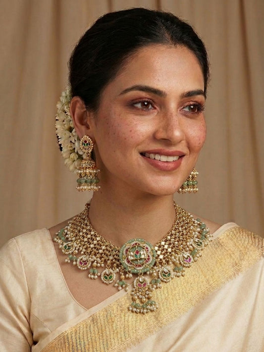 LEELA JADAU JEWELLERY SET