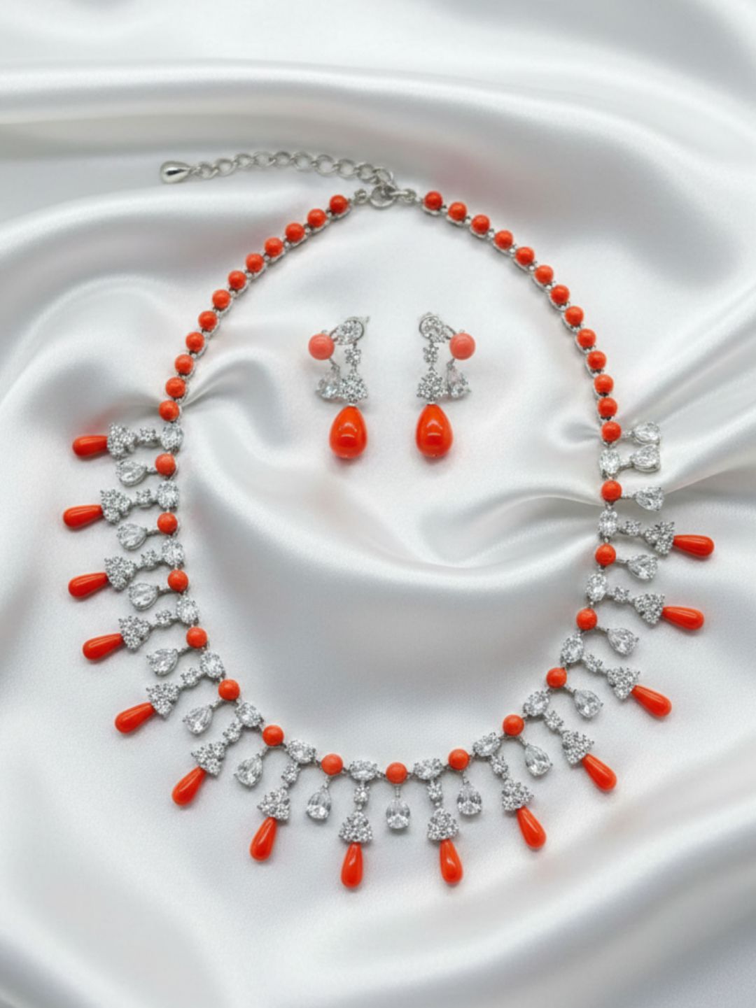 ANAYNA PREMIUM ZIRCONIA JEWELLERY SET