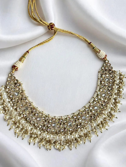 AMAL BEIGE JEWELLERY SET