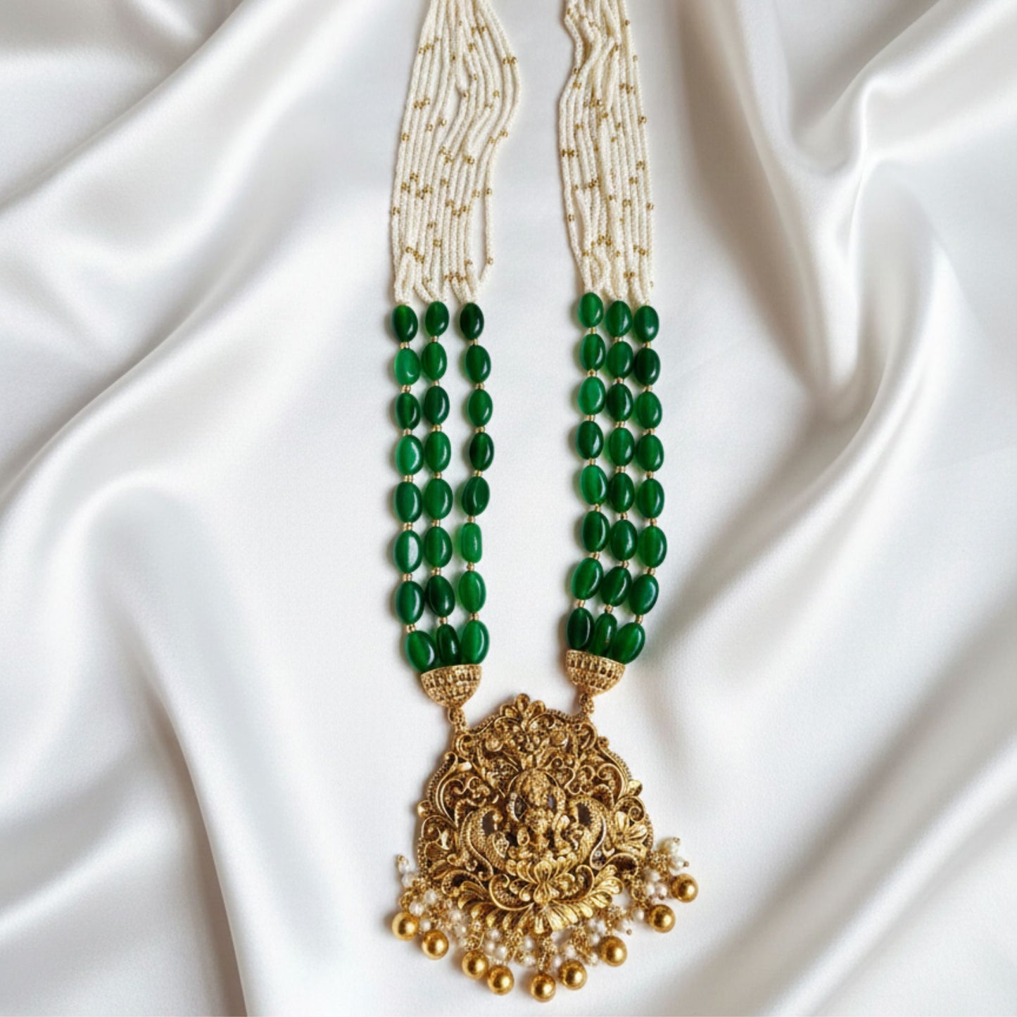 SHAHARA TEMPLE JEWELLERY SET